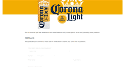 Desktop Screenshot of coronalight-us.com